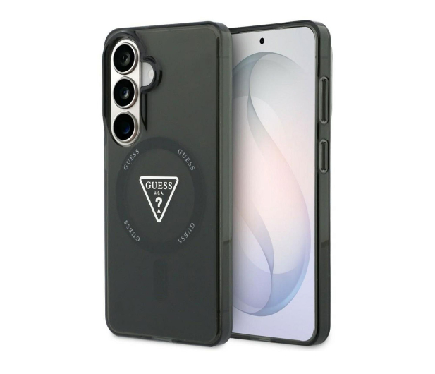 Guess Etui Gradient Triangle MagSafe do Galaxy S26 czarny - 1522700 - zdjęcie